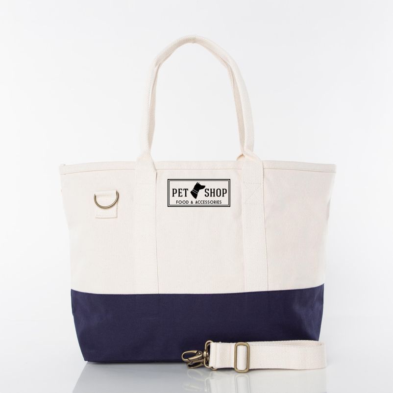 Colorblock Utility Tote